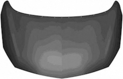 VAN WEZEL 3749660 -  Капот двигателя